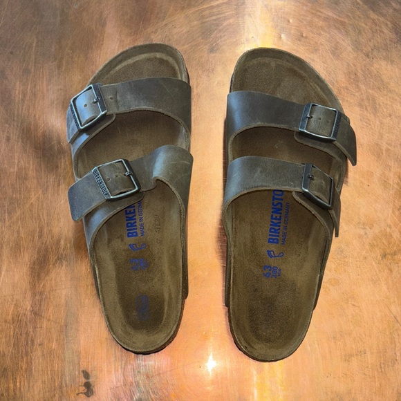 Birkenstock - Mens Arizona Soft Footbed Oil Sandal main image 5